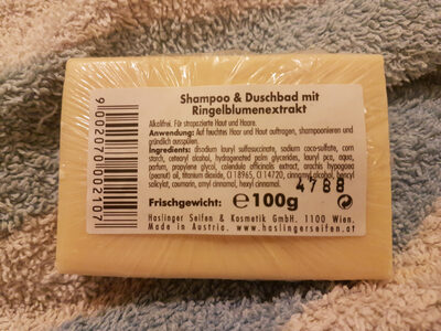Haslinger Seifen & Kosmetik GmbH Shampoo & Duschbad mit Ringelblumenextrakt
