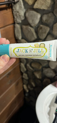 Jack N' Jill Blueberry Natural Certified Toothpaste