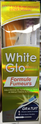 White Glo Dentifrice blanchissant Formule Fumeurs